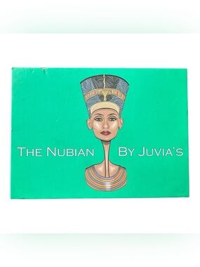 Juvia's Place The Nubian Eyeshadow Palette - Teal, Gold, Brown Accents
